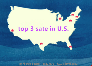 清点！美国最受留学生欢迎的三个州