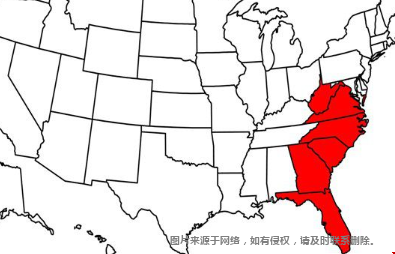 美国东南部规模大的学校有哪些？