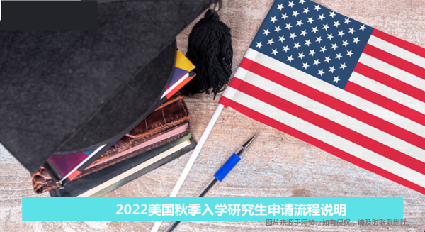 2022美国秋季入学研究生申请流程说明