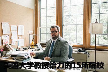 快收藏！美国大学教授给力的15所院校