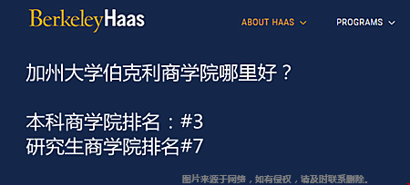 加州大学伯克利分校商学院哪里好？