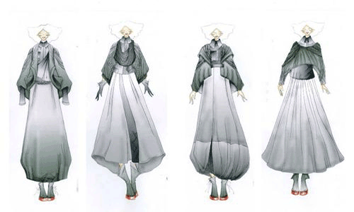 制作服装设计作品集具体详情